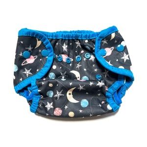 Thirsties Cloth Diaper Cover- Galaxy
